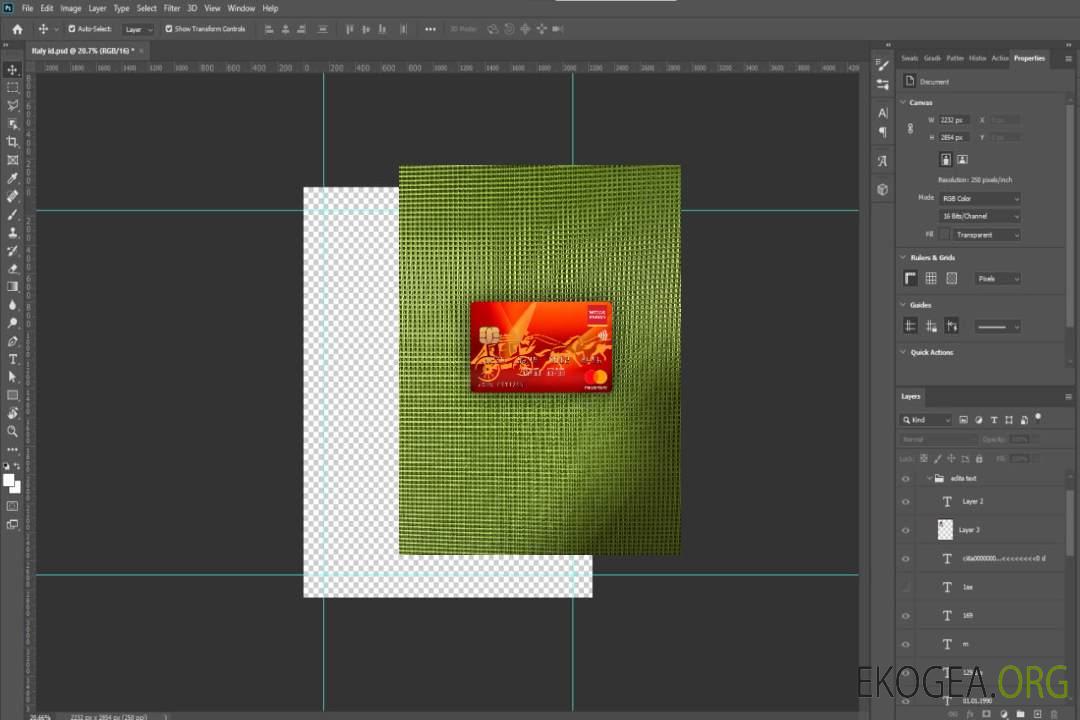 USA Wells Fargo bank mastercard photolook , template
